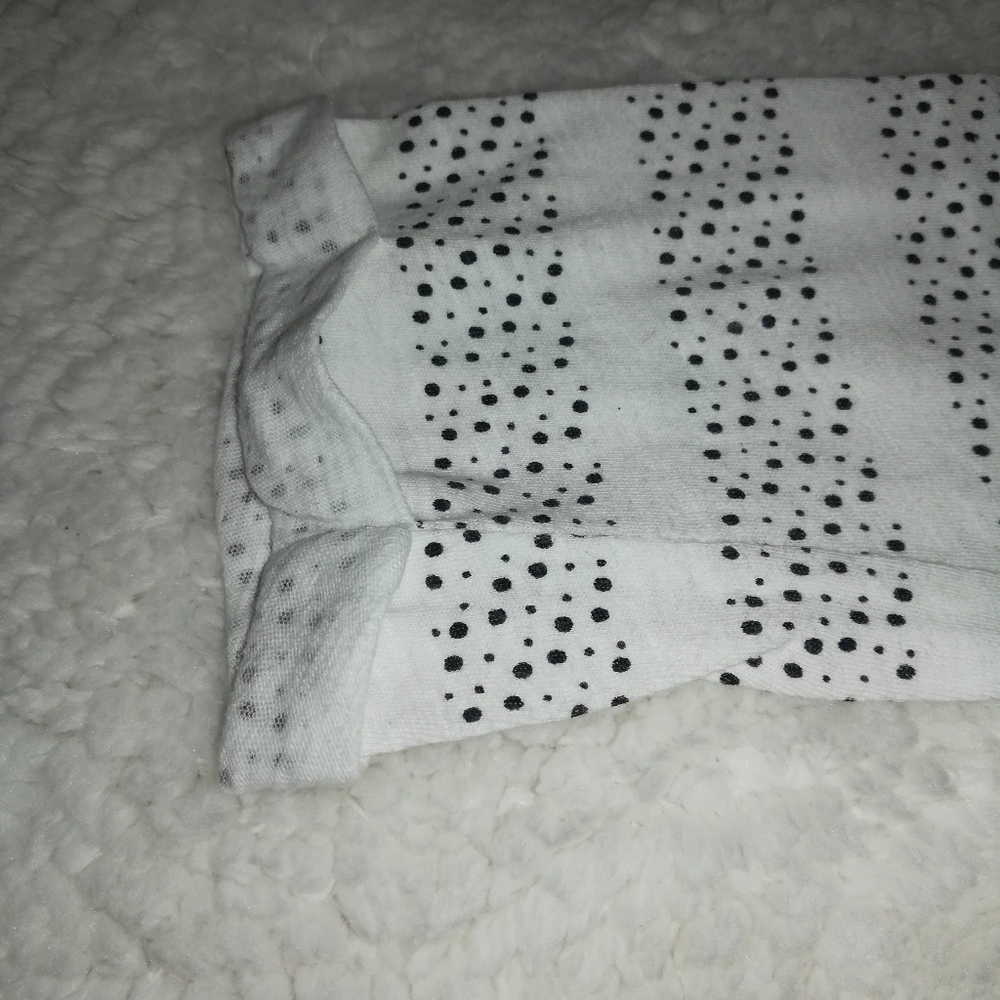 Sonoma Tops Polkadot 3/4 Sleeve Size M 100% Cotton - Picture 11 of 12